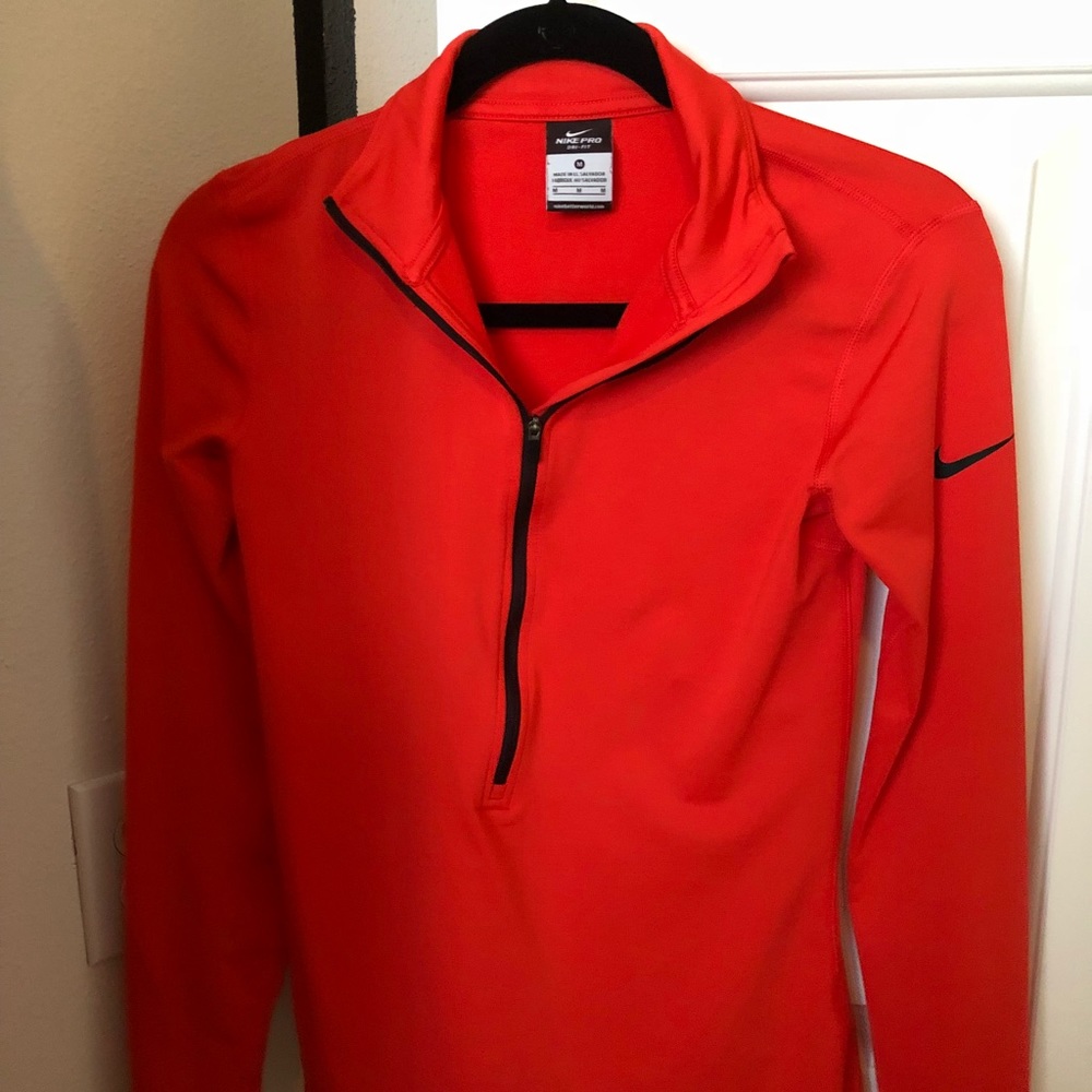 Nike Pro Dri-Fit 3/4 Zip Pull Over Jacket